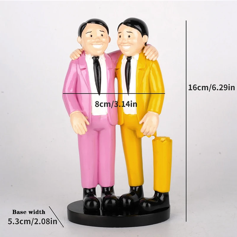 Fwen 액션 피규어 재미있는 인형 손으로 그린 캐릭터 조각상, 가족 선물 조각 및 장식, 절묘한 수제