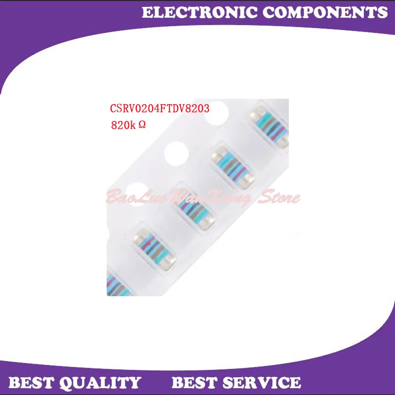 

10 Pcs/Lot CSRV0204FTDV8203 0204 820kΩ ±1% New and Original In Stock