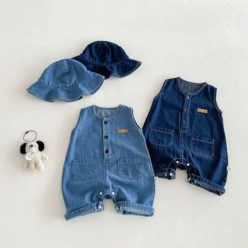 Baby Denim Overall Set 2