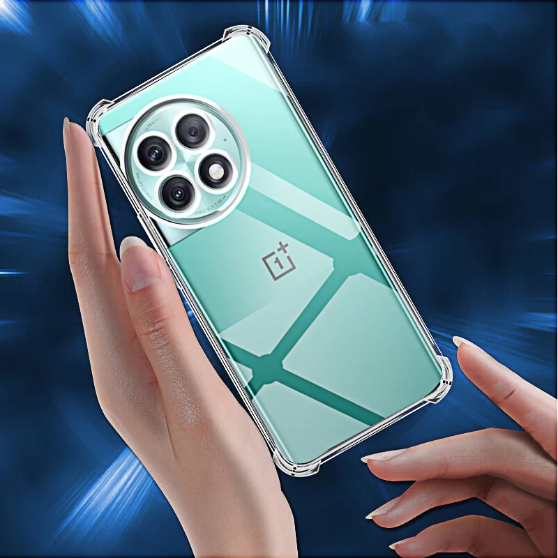 Sleek Transparent Smartphone Protective Back Case