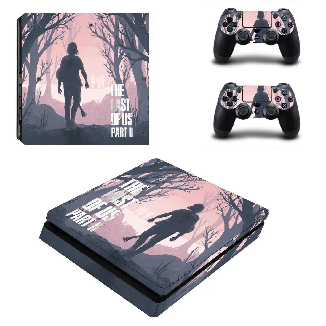 Nuit Loup Autocollant Film Vinyle Sticker pour PS4 Console avec 2