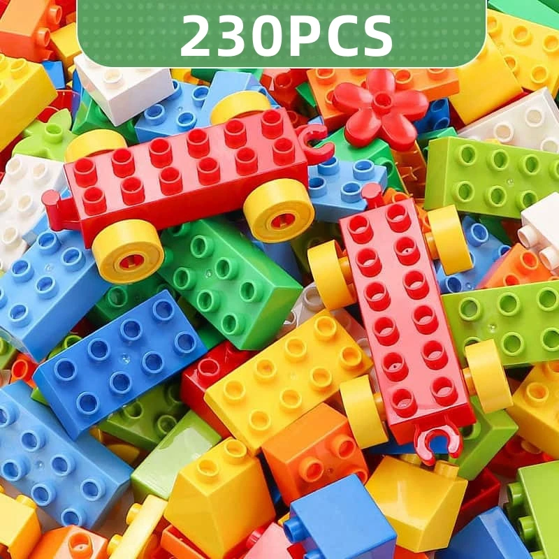 230pcs Building blocks Creative Bricks Bulk Model Educational Kids Toys ...