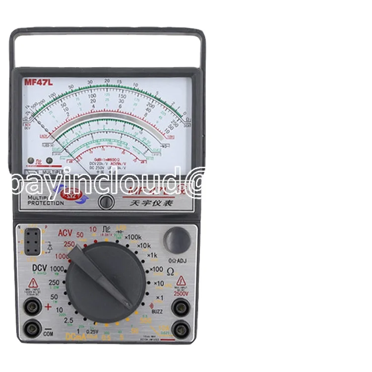 

Can Measure Voltage Regulator Tube LED MF47L External Magnetic Pointer Multimeter Mechanical Multimeter