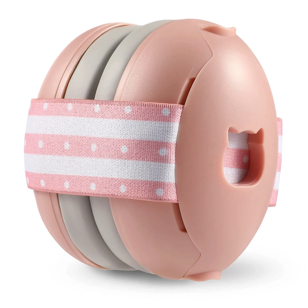 YHKEMA Baby Noise Canceling Ear Muffs Adjustable Headphones for Infant Ages 0-3 Years Baby Ear Protection Helps Improves Sleep