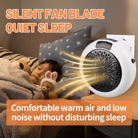 Home Plug In Cordless Space Heater Portable Electric Air Heater 2S Fast Heating Warm Fan Desktop for Winter Household Bathroom 1