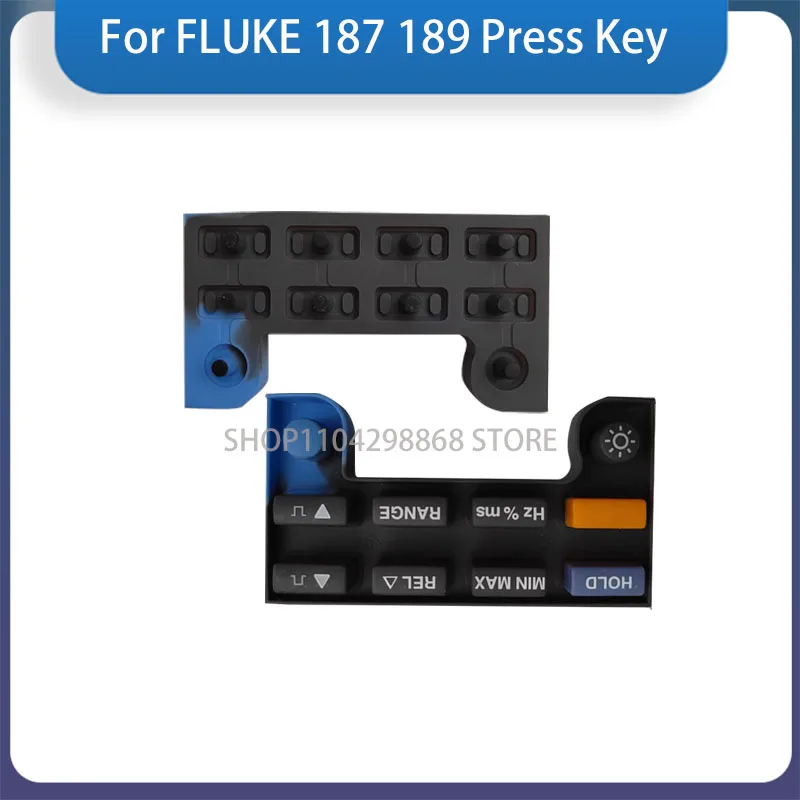 For FLUKE 187 189 Button Multimeter Keyboard Press Key FLUKE 187 189 Button Key Pad Keypad