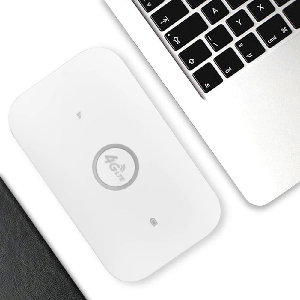 SIM 카드 슬롯 모뎀 무선 인터넷 라우터, 가정 사무실 자동차 여행용, 4G LTE 휴대용 와이파이 핫스팟, 2100mAh, 150Mbps