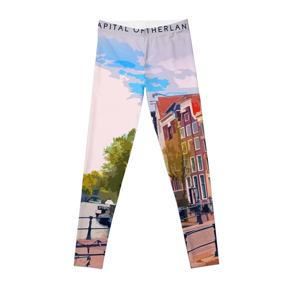 

Visit Amsterdam Leggings for fitness Women's gym Womens Leggings