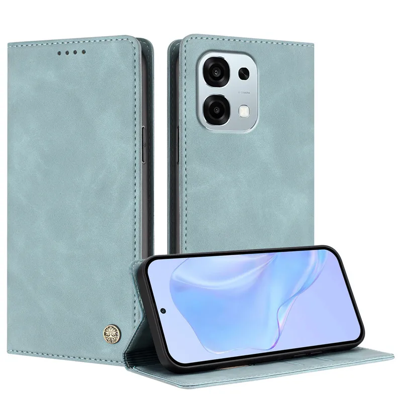 Luxury Wallet Flip Cover Phone Case - Magnetic Shockproof Leather
