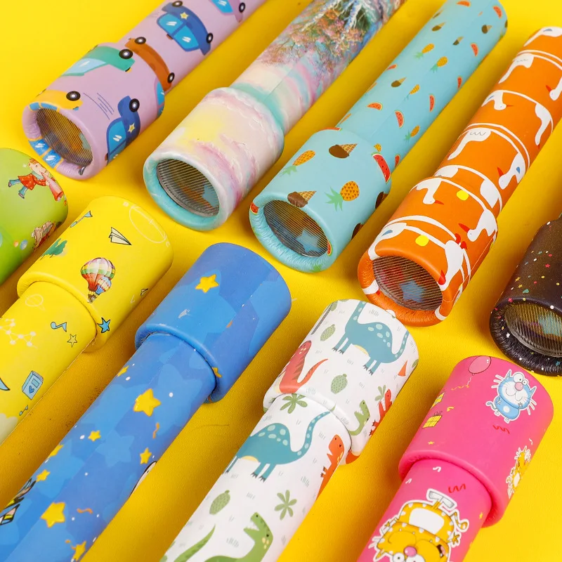 1PCS randomly rotating kaleidoscope with different patterns magic children's birthday party toys