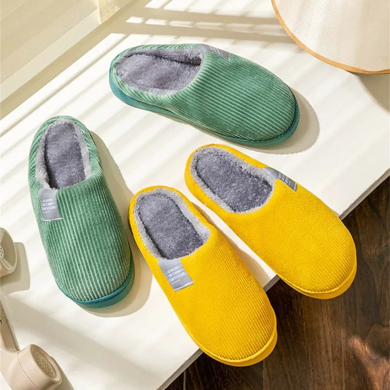 High Top Unisex Ankle Slippers - Warm Plush, Anti-slip main image 1