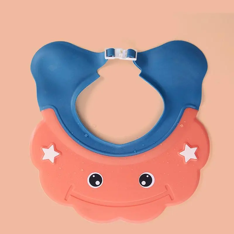 Toddler Shampoo Caps Toddler Bath Visor Hat For Eye And Ear Protection Cartoon Head Protector Shampoo Cap For Home Hotel School