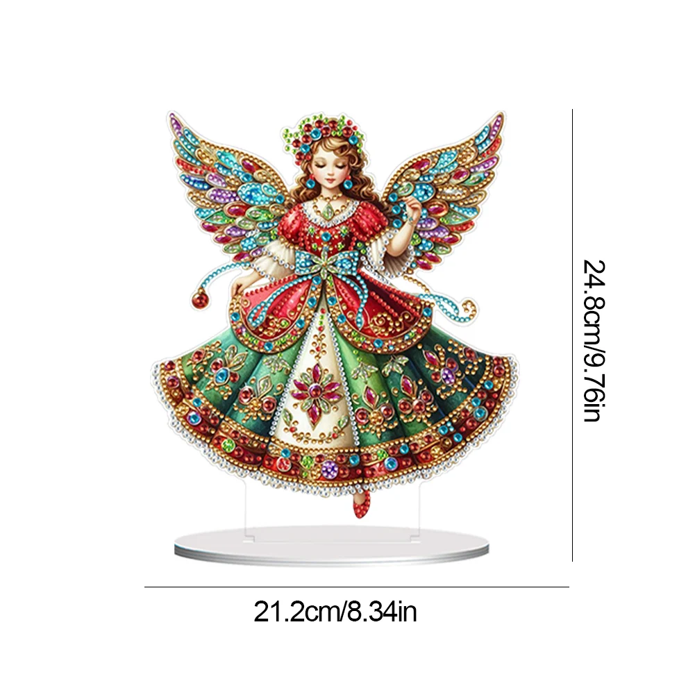 DIY Diamond Painting Angel Girl Ornament Kit