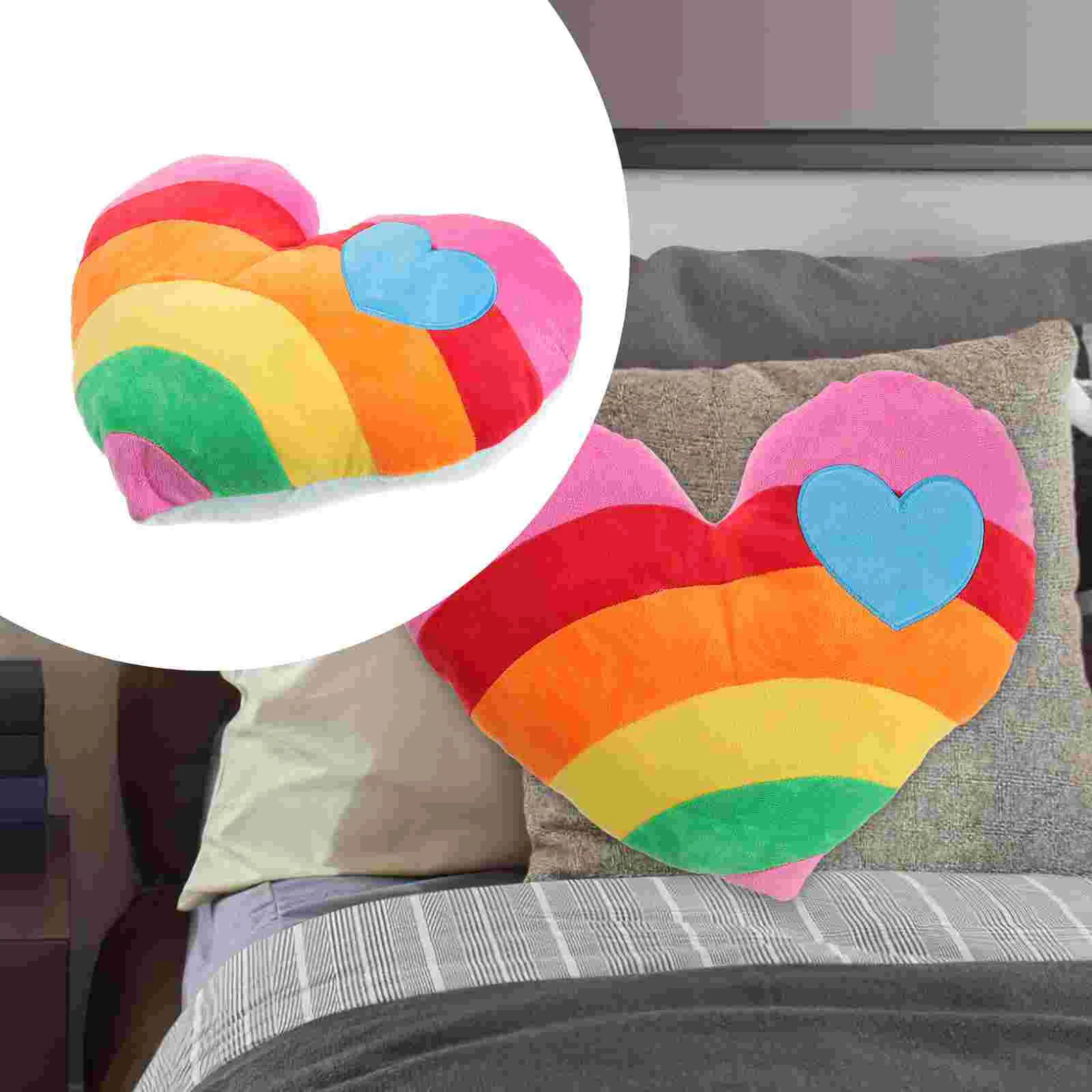 

Heart Cushion Decor Heart-shaped Sofa Throw Pillow Pilllow Toddler Pillows for Couch