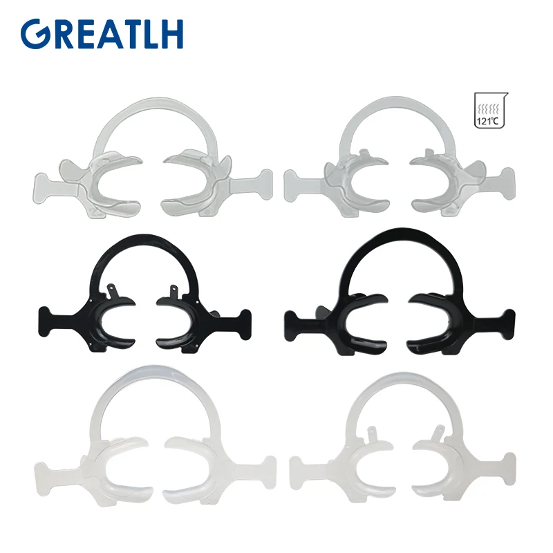 

Dental Cheek Retractor Orthodontic Mouth Opener C Shape Lateral 3 Size Plastic Tooth Oral Clean Intraoral Lip