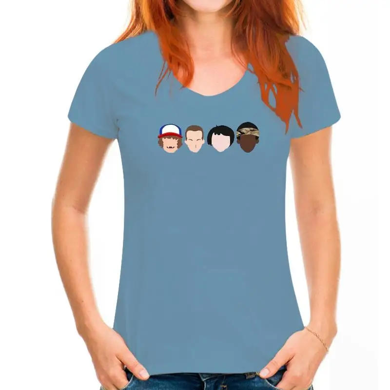 thumbnail image 1 of Stranger Faces Men T-Shirt - GIFT BOX SET STRANGER ELEVEN THINGS HORROR DVD, 1 of 5