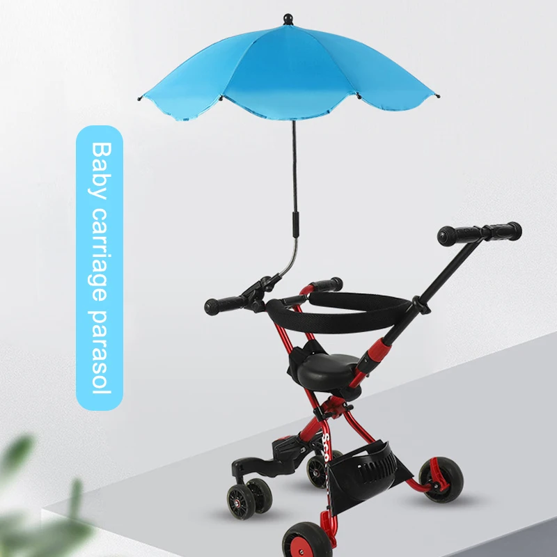 Baby Stroller Sun Shade Umbrella Adjustable Direction Stroller Accessories for Friend Family Neighbors Gift