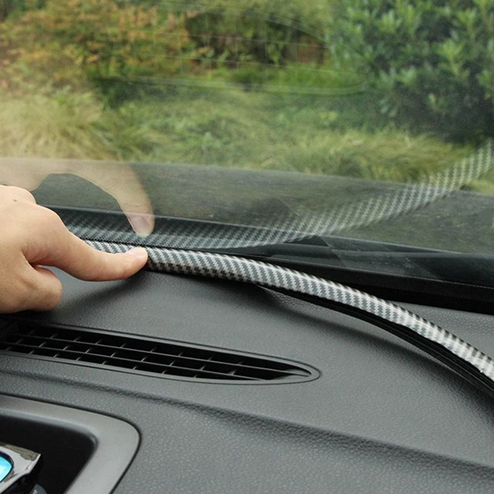 

Auto Dashboard Sealing Strip Noise Sound Insulation Rubber Strips Universal for Weatherstrip Auto Accessories Car Stickers Parts