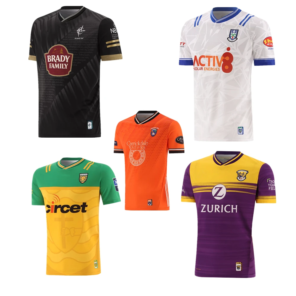 GAA jersey Antrim Fermanagh Dublin Derry Kerry Donegal Down Wexford Kilkenny Offaly Tipperary Ireland gaa shirt For gaa singlet