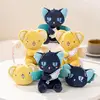 Cartoon Cute Little Cosby Plush Doll Small Doll Anime Peripheral Children's Doll Bag Wholesale of pendants 2