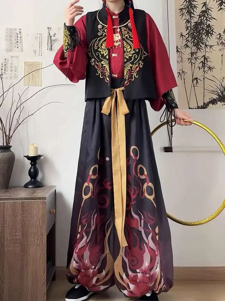 New Nezha Conquers The Dragon King Ne Zha Carnival Costume