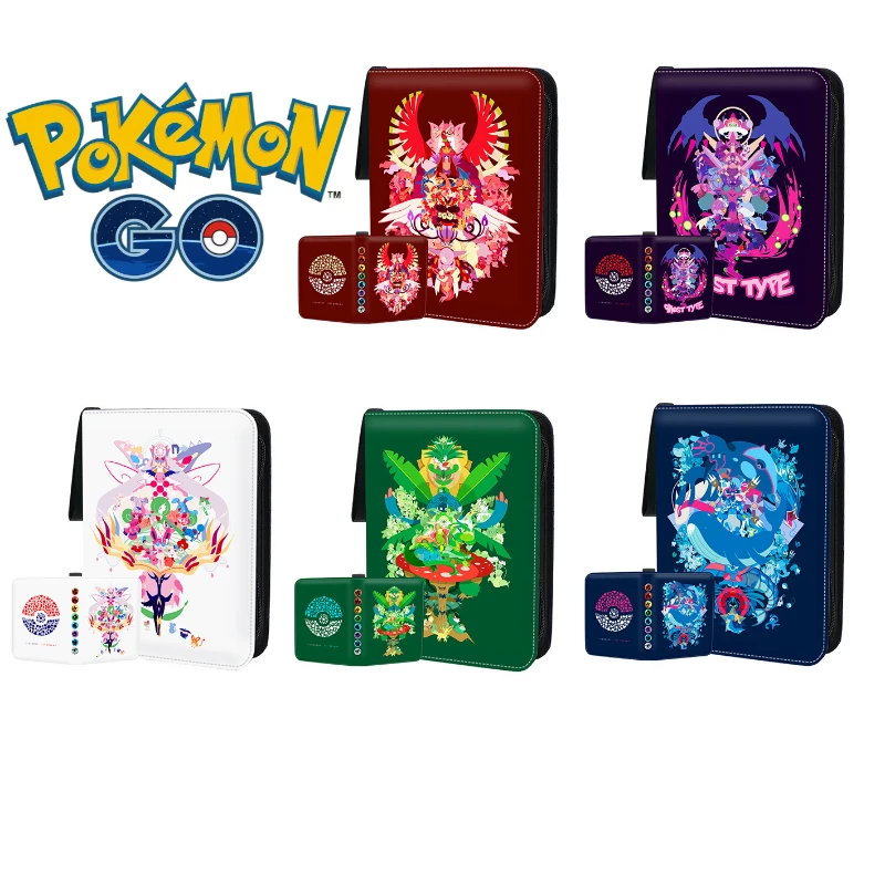 

NEW 400Pcs Pokemon Album Binder Photo Card Anime Binder Kids Toys Photo Card Protector Anime Hobby Collectibles Hobbies