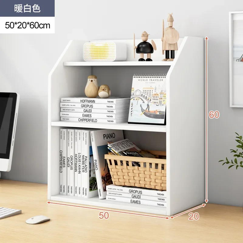 

Новинка 2023, AOLIVIYA, настольная книжная полка, для студентов, офиса, Простой Компактный книжный шкаф, многоярусная настольная стойка для хранения