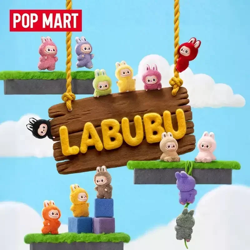 POPMART Labubu “Pin For Love” Blind Box – Vinyl Plush Pendant Collectible Gift Toy 2