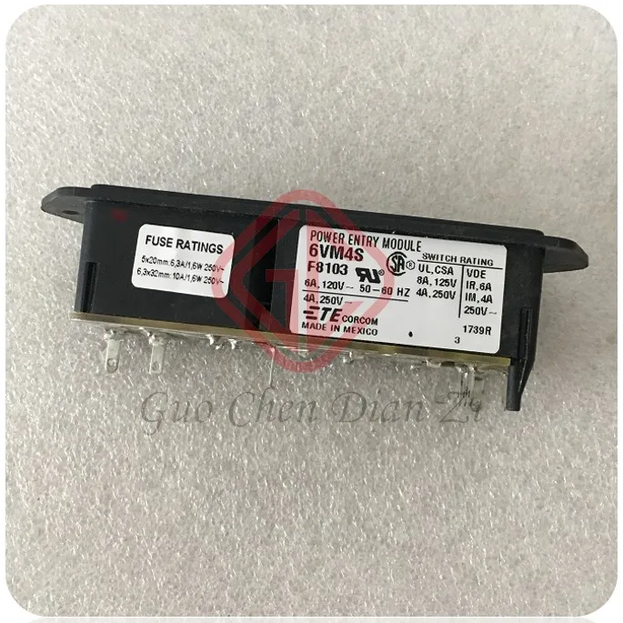 

6VM4S F8103 New original filter 6A~120V, 4A~250V 6VM4S
