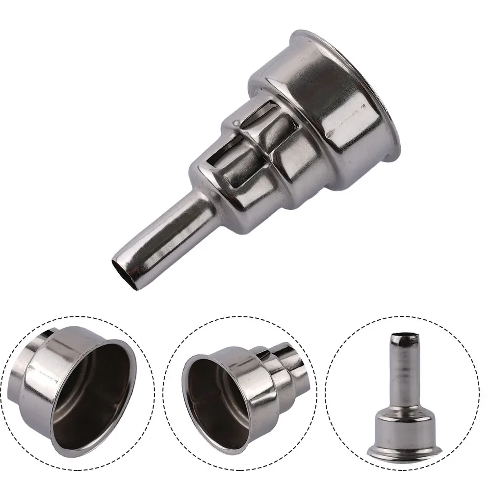 

2310/1910/1810/2010/1610 Welding Nozzles 500-2/600-2/630 Heatgun 1Pc 35*65mm 500-2/600-2/630 Heatgun Dia 9mm Silver