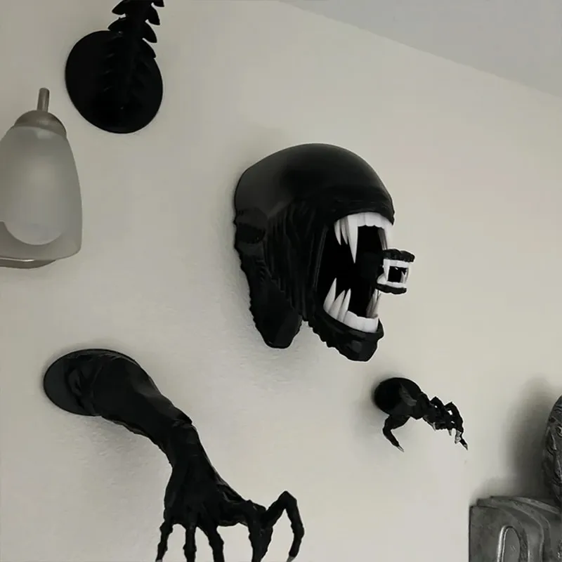 Wall Hanging Ornaments Giant Xenomorph Head Xenomoprh Wall Art Alien Xenomoprh -Xenomorph Mask Facehugger Mask Towel Rack Hooks 4 Wall Hanging Ornaments Giant Xenomorph Head Xenomoprh Wall Art Alien Xenomoprh -Xenomorph Mask Facehugger Mask Towel Rack Hooks 4