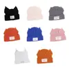Fashion Double-layer Loverboy Cat Ear Knit Hat Warm Niche Design Pig Ear Woolen Hat Soft Thicke Warm Cap Autumn and Winter 5