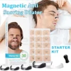 Magnetic Nasal Breathing Nose Dilators Starter Kit Nasal Strips Nasal Clip Anti Snoring Improve Sleeping Aid Preventing Snoring 1