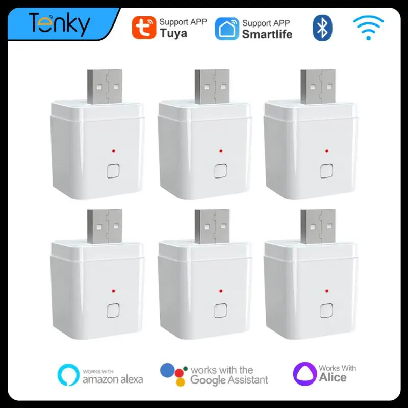 Tenky Tuya Smart Micro Usb Adapter Switch 5V Wifi Mini Usb Power Adapter Funziona Con Alexa Alice Hey Google Per L'Automazione Domestica