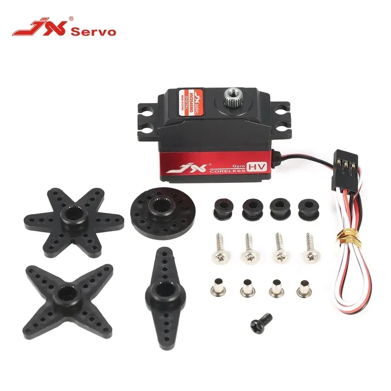 JX 서보 PDI-HV2546MG 2545MG 25g 6.6kg BeastX 자이로 정렬 ALZRC 450 500 RC 헬리콥터 용 메탈 기어 디지털 코어리스 테일 서보