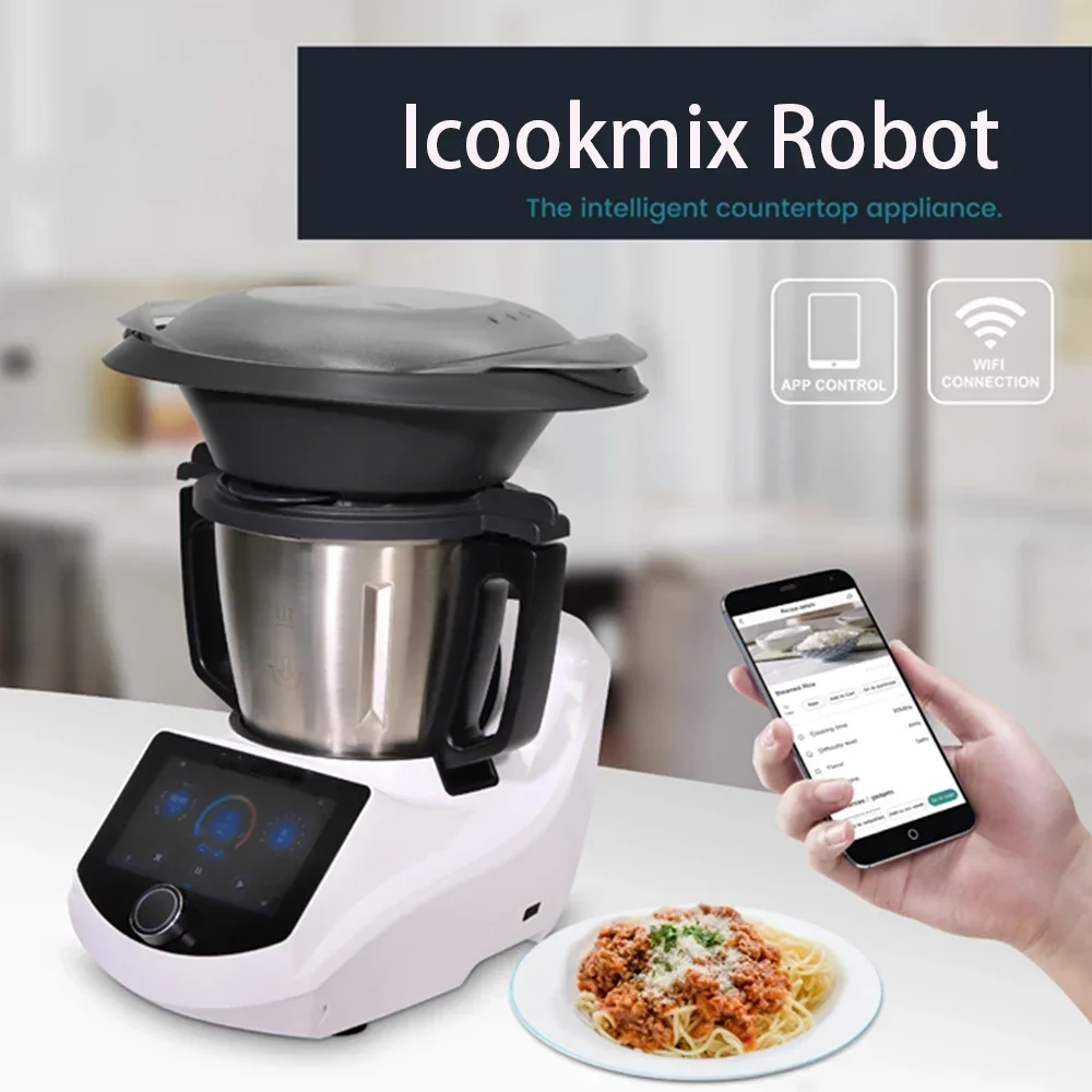 Qana Smart Intelligent Cooking Robot Cooker Similar Product Bimby Thermo  Mix Complete Thermomixer Cooking Robot for Kitchen Cooking - China Food  Processor and Cooking Robot price