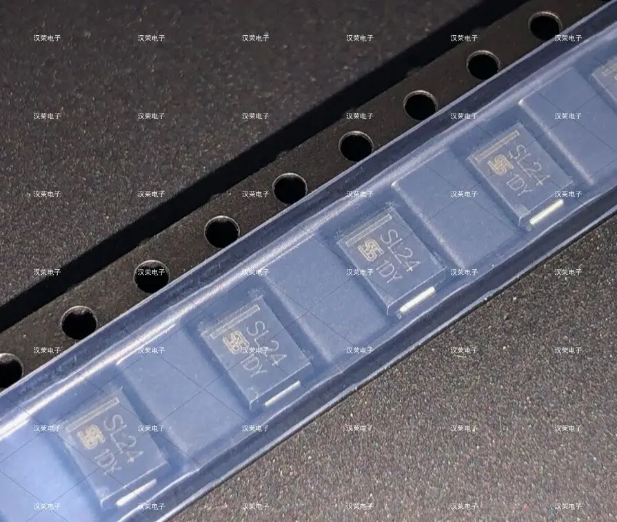 

20PCS/50PCS/100PCS/1000PCS New original SSL24HR5G SSL24 R5G DIODE SCHOTTKY 40V 2A DO214AA silkscreen SL24