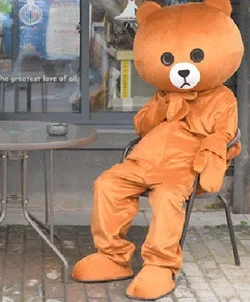 thumbnail image 1 of Disfraz de mascota de oso pardo Personajes de dibujos animados Actividades de carnaval de animales Cosplay Identity V Cosplay, 1 of 5