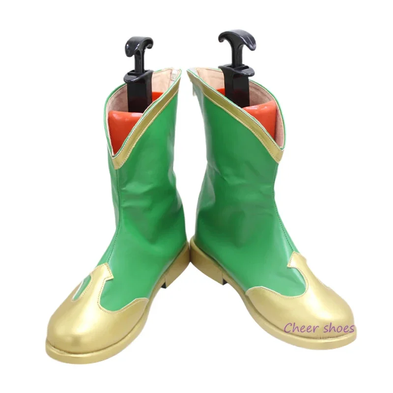 Mamusume Pretty Derby Grass Wonder Cosplay Shoes Comic Halloween Grass Wonder Cosplay Costume Prop Cosplay Stivali Da Donna Cos