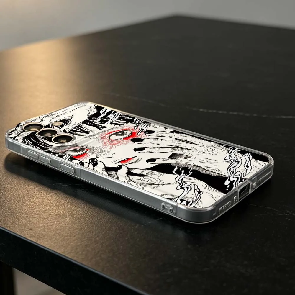 Junji Ito Horror Art Phone Case Cover