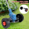 Support Wheel Lawn Mower Accessories Flexible Quick Change Adjustable Lawn Trimmer Head Attachment Detachable Auxiliary Wheel 2