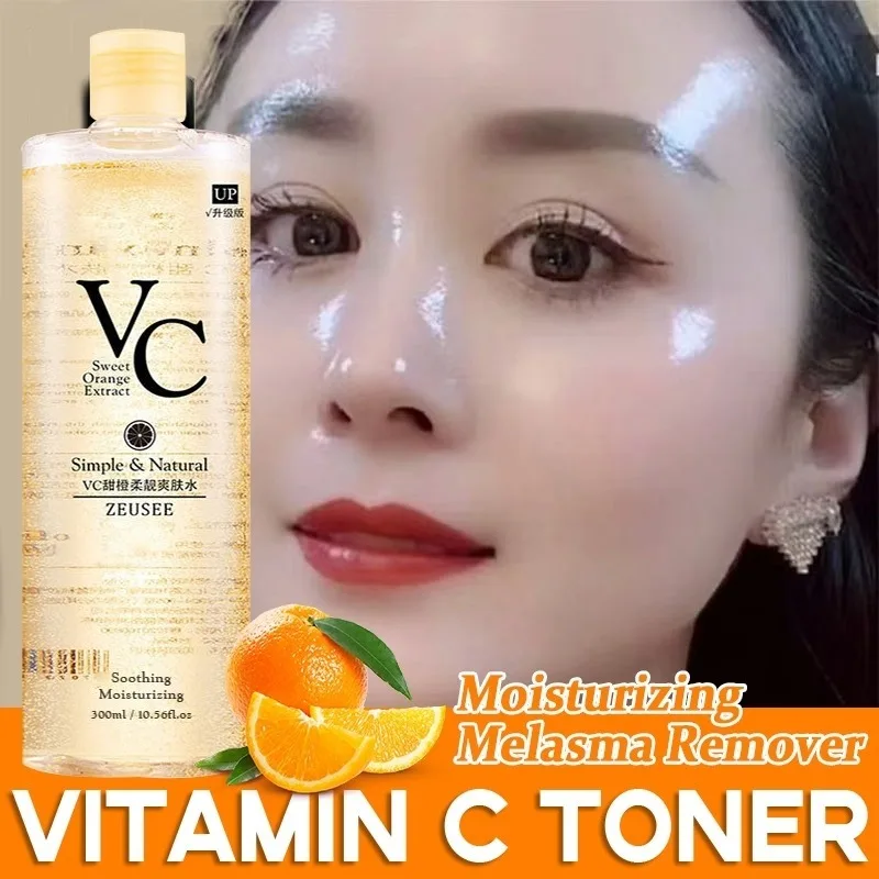 

Whitening Face Vitamin C Essence Melasma and Pekas Remover Moisturizing Hydrating Toner 300ml