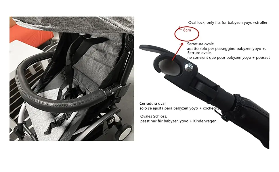 Stroller armrest for babyzen yoyo