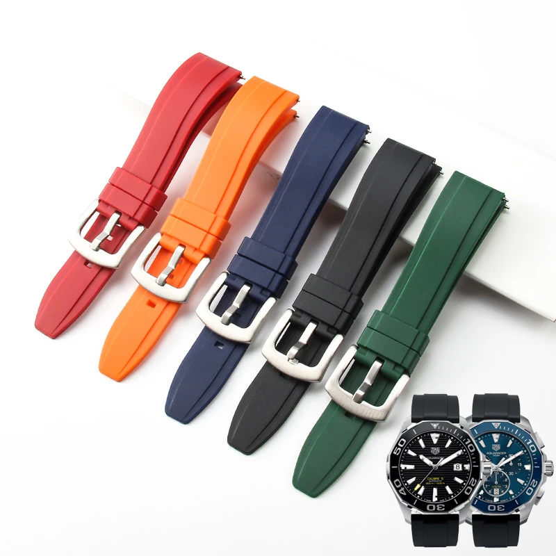 Stap Pogo stick sprong antenne Dust Free Rubber Watch Strap for Casio Seiko Rolex Citizen Longines Omega  IWC Waterproof Sports Silicone Watchband 18 20 22mm| | - AliExpress