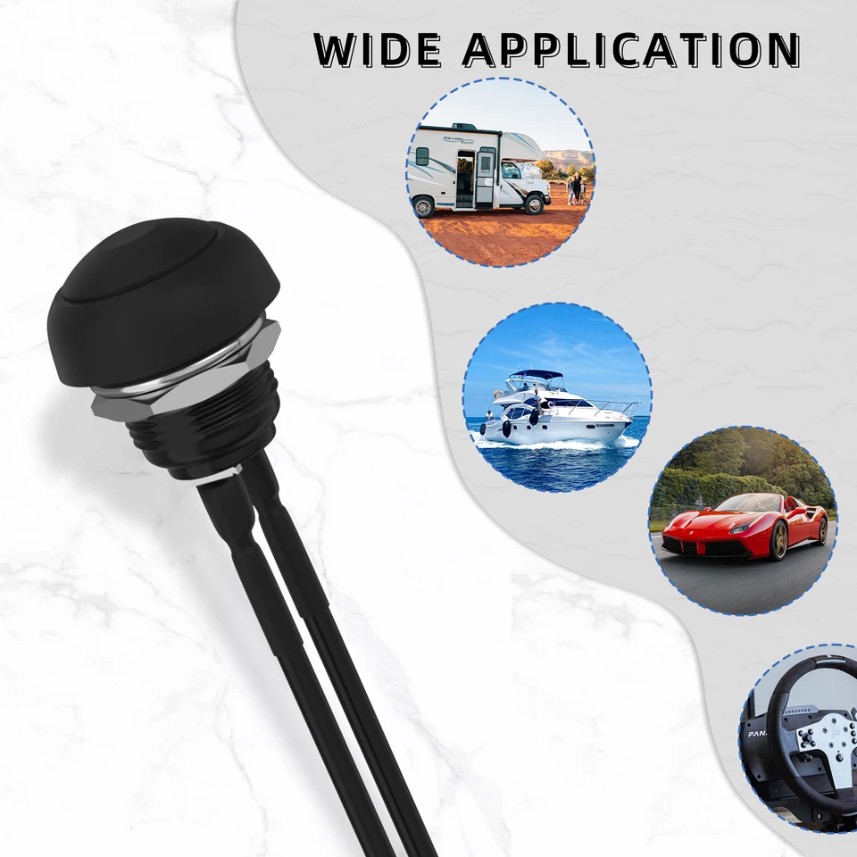 Interruttore A Pulsante Momentaneo 3 Pezzi - Pulsante Miniatura Per LED, Accensione E Progetti DIY