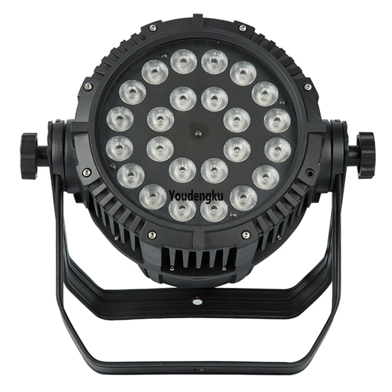 8 pieces ip65 led par waterproof stage wedding wall washer beam uplights 24x10w 4 in 1 rgbw outdoor led par light