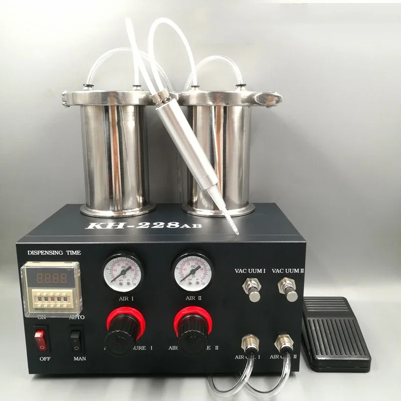 Epoxy AB glue automatic two-liquid dispensing machine CNC machine glue machine h