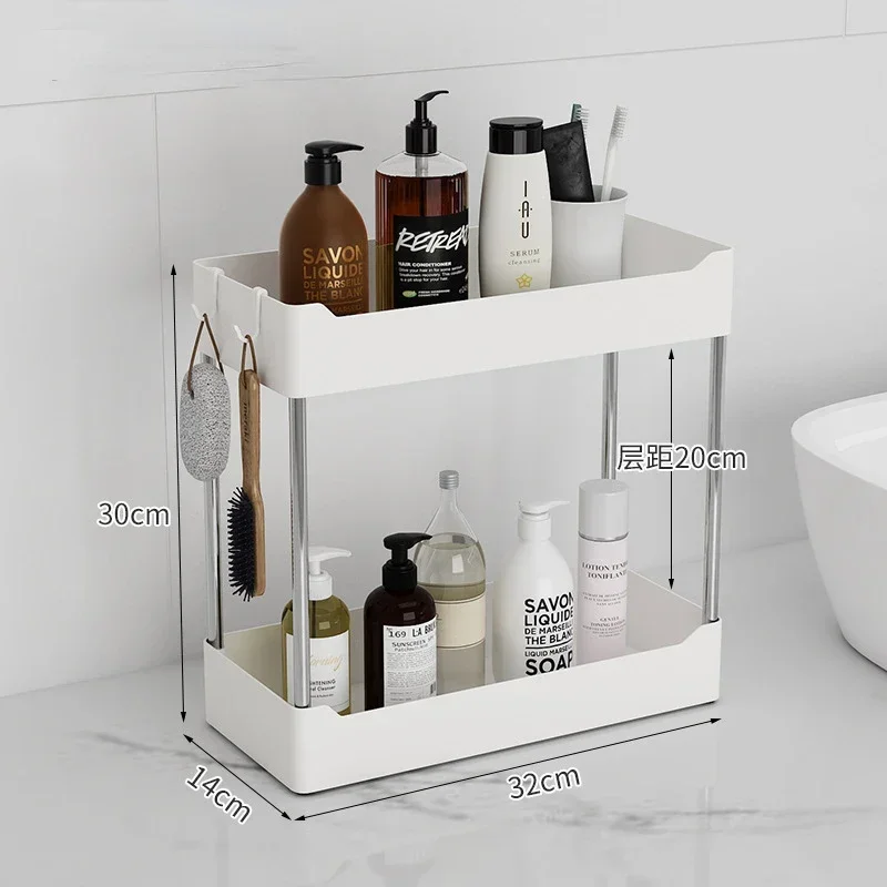 Premium Kitchen Countertop Organizer Shelf - Sturdy Elevated Spice Rack and Spacious Storage Rack for Efficient Organization 5