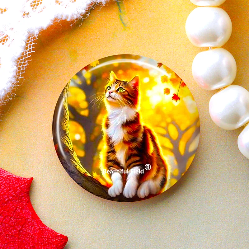 Handmade 8-50mm Glass Cabochon Set for DIY Jewelry and Pendent Crafting