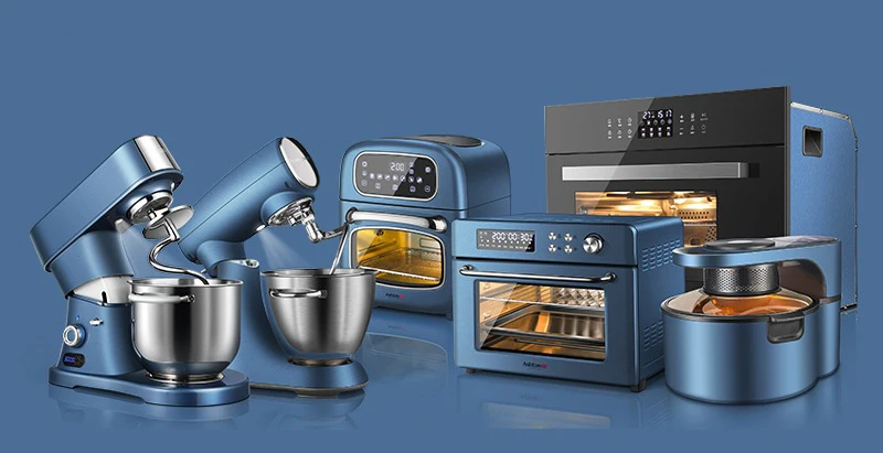 ALTAIRIBN Tilt-Head Electric Stand Mixer Professional Grade Chef Machine 7L 800W 304 Stainless Steel/1300-1600RMP With 6 Speeds